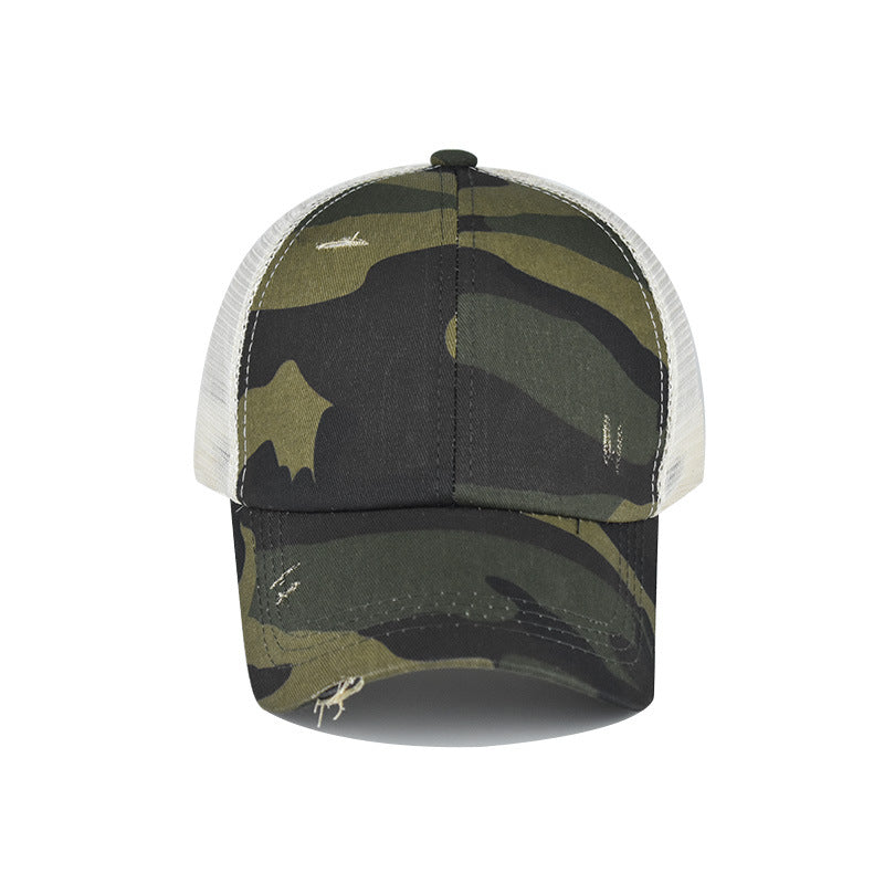 Capilla de béisbol con estampado de leopardo de algodón al por mayor